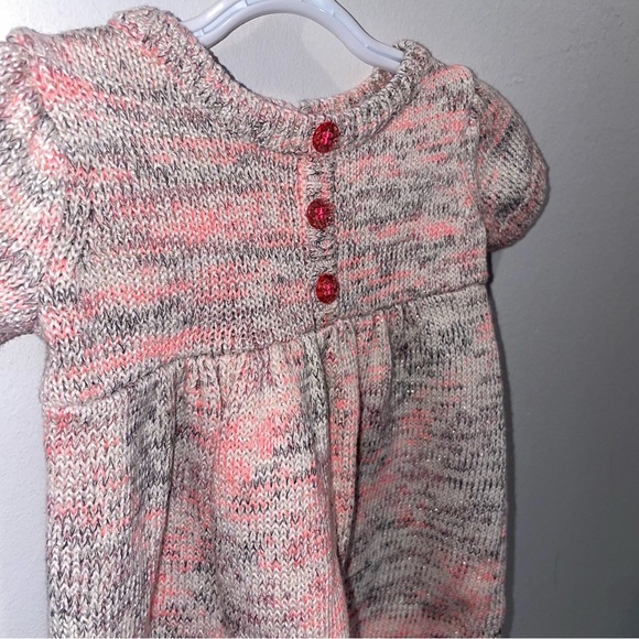 5/$15 George Pink and Grey Knit Sweater - Picture 2 of 4